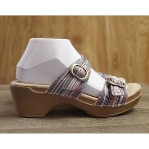 Dansko Sophie Wedge Sandals Women's EU 39 US 8.5-9